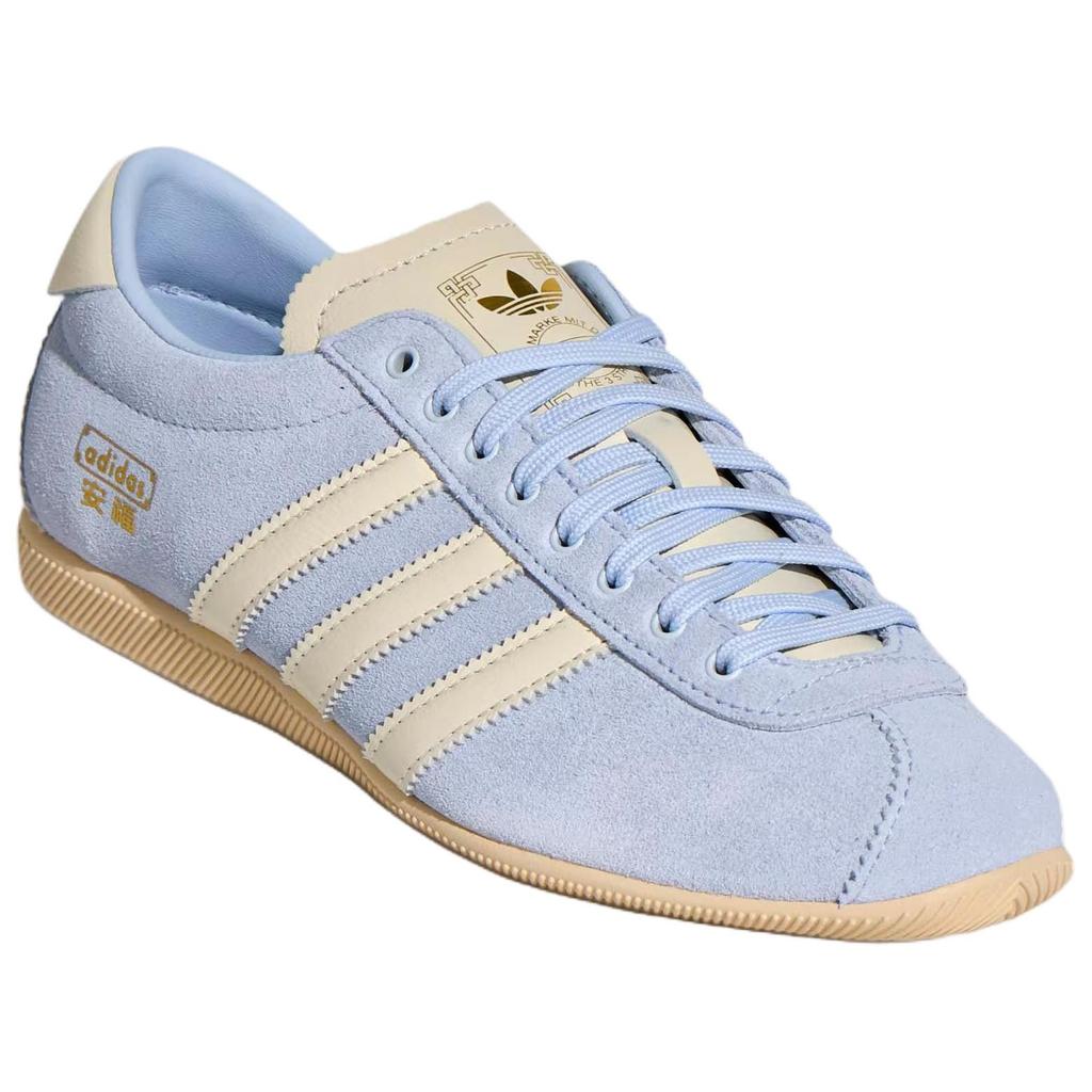 adidas Оригинальные повседневные кроссовки ANFU с низким верхом Женские синие узкие KJ3956