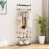 VidaXL Clothes Rack 3-Tier Silver 59x29x192 Cm Aluminium 344385