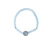 Sky Blue Translucent Beaded Small Fresh And Sweet Bracelet, Light Luxury High-End Feeling, Simple Cold Feeling, Fashionable Temperament Bracelet