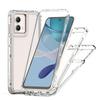 Прозрачный противоударный чехол для Moto G85 G84 Edge 40 Neo E13 E30 E40 G04 G13 G14 G23 G24 Power G34 G52 G53 G54 Защитный бампер