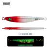 Kingdom Far Casting Sinking Slow Jigging 30g 80mm 60g 100mm Micro Jig Fishing Lure Artificial Saltwater Bass Bait Tackle