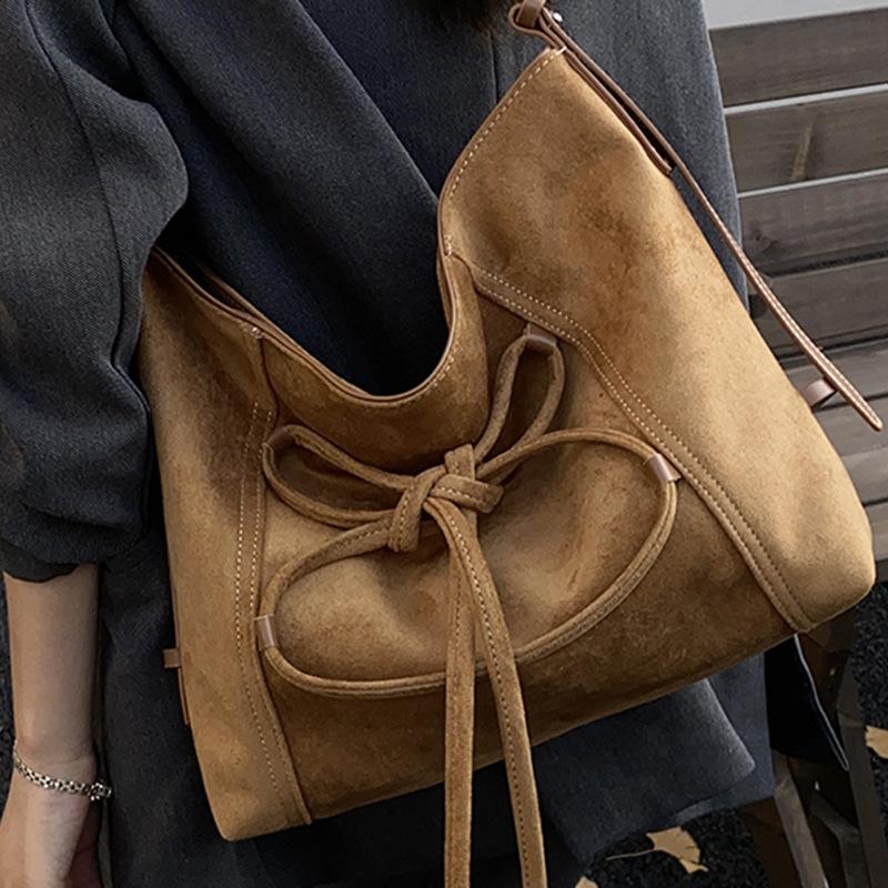 Винтажная одноплечевая сумка большой вместимости, модная женская сумка, стильная сумка через плечо