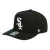 Seven Cap 47 Major League Logo Brand Baseball Cap Hitch Hat Snapback Chicago White Sox Black [Forty Brand] Men's