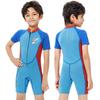 Kids 2.5mm Short Sleeve Full Wetsuit Snorkeling Swimming Surfing Diving Warmth Protection Chloroprene Neoprene