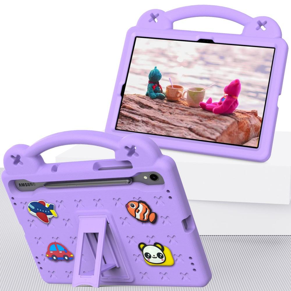 Case for Samsung Galaxy Tab S7/S8/S9, Cute Patterns, with stand, Purple