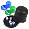 Gaming Dice Set Sieve Shake Cup Tabletop Game Toys Dice And Cup Set Bar Party Dice Shaker Cup Set