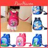 Очаровательный мультяшный рюкзак с жестким корпусом для детей с игривыми дизайнами в синем и розовом цветах