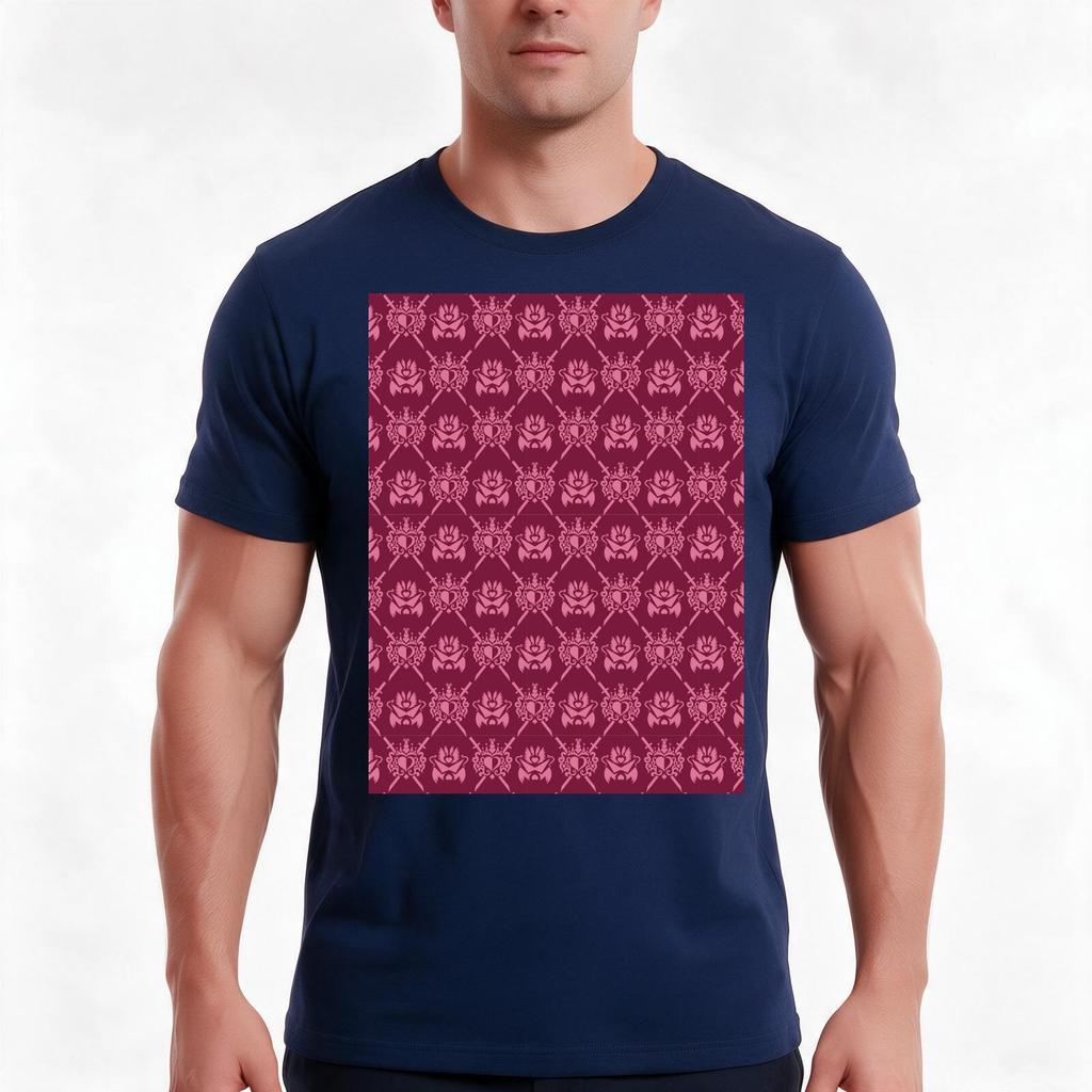 Homestuckultimate Dirks Royal Argyle(Burgundy) Graphic Tshirt Summer Casual Cotton Tee Oversized Streetwear Tops
