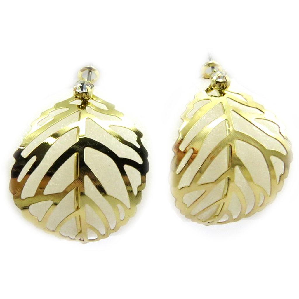 Les Trésors De Lily [L4267] — Золотые серьги-кольца «Хореография»