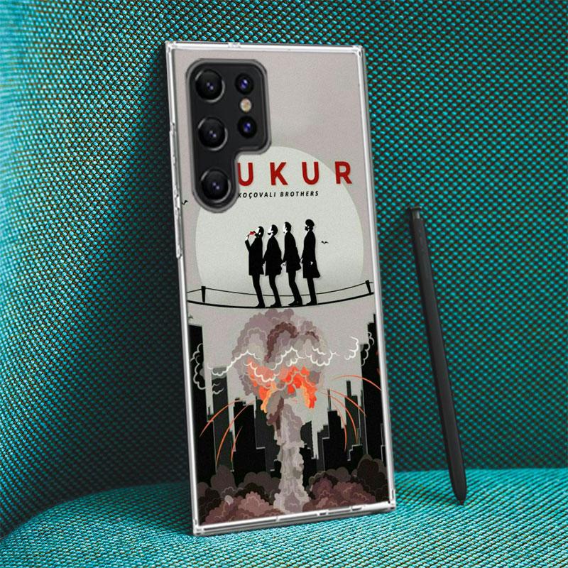Турецкий сериал Чукур Капа Чехол для телефона для Samsung S26 Ultra S25 Edge Galaxy S23 S21 S20 S24 FE S22 S10 Plus Прозрачный ТПУ Ш