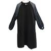 SNIDEL Long Sleeve Sheer Sleeves One Piece Black Women Used