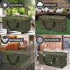 Oxford Cloth Furniture Cushion Storage Bag Large Capacity Cushion Duffel Bag  for Garden