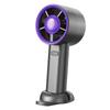 Portable Usb Rechargeable Handheld Fan With Phone Holder Low Noise Strong Airflow Suitable For Office Outdoor And Commuting Use