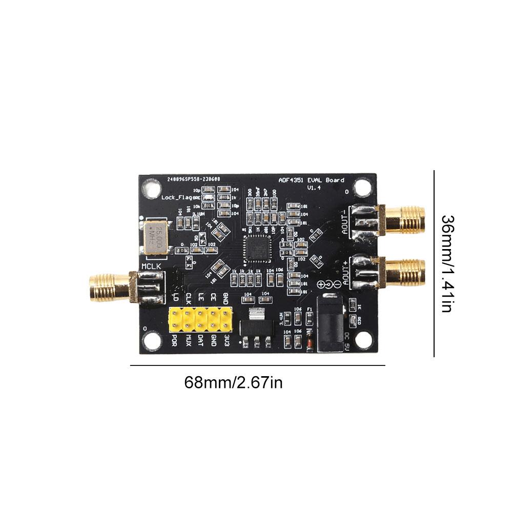 35M-4.4GHz PLL RF Источник Сигнала ADF4350/ADF4351 Модуль Генератора Сигнала SMA Интерфейс RF Фазовой Автоподстройки Плата 5V