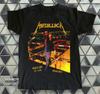 Metallica 1993 Тур по Херши Рок Тяжелый Хлопок Черный Унисекс Размер S-4XL Унисекс Футболка