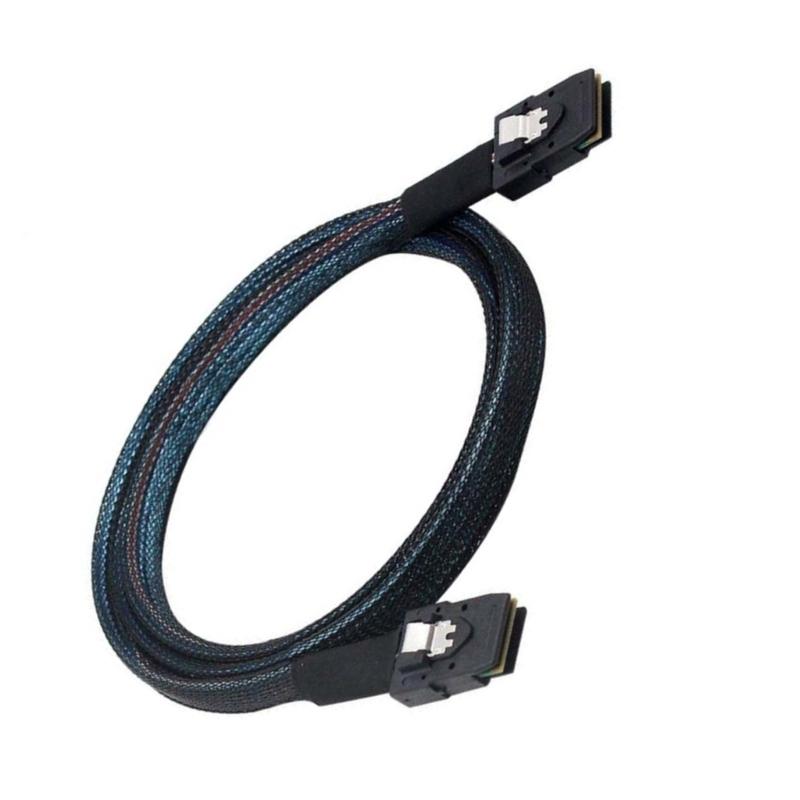 1m Internal Server Cable MiniSAS 36Pin SFF-8087 Male to Male for RAIDs Systems and Workstations