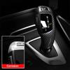 Carbon Fiber Texture ABS Car Gear Shift Knob Handbrake Protector Trim Cover Accessories For BMW F30 F10 F20 F34 F07 X3 X4 X5 X6