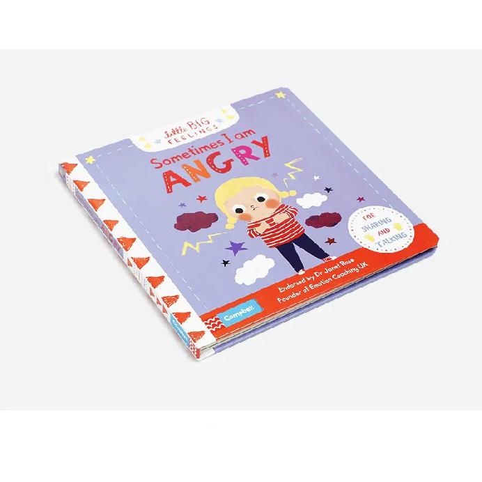 Little Big Feelings: Sometimes I Am Angry Parent Child Interaction Picture Baby's Enlightenment and Cognition Early Education Book