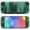 EXtremeRate DIY Сменные кнопки корпуса для Nintendo Switch Кастомная задняя панель консоли Лицевая панель контроллера Декоративная полоса с ABXY для Essence