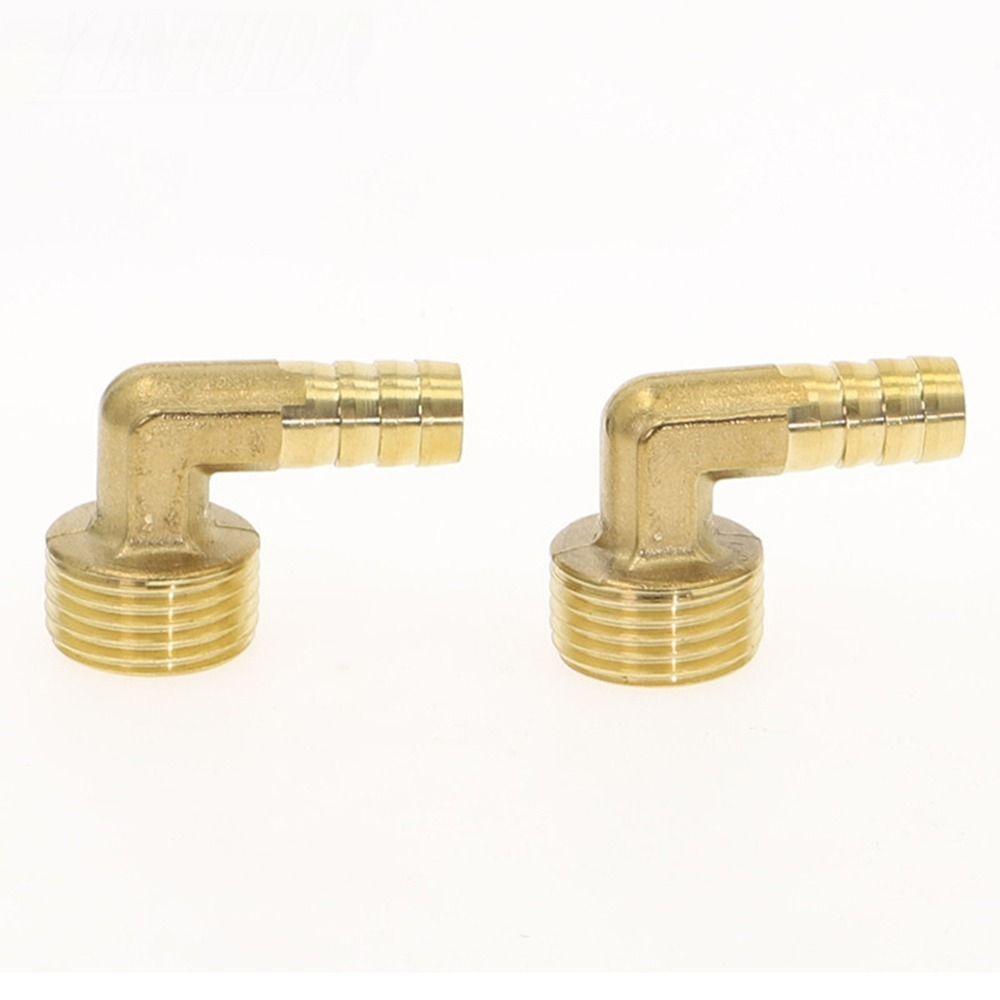 90 Degree Elbow PL Pipe Joint 1/8" 1/4" 3/8" 1/2" Coupler Connector Adapter Durable Hose Barb  Pipe