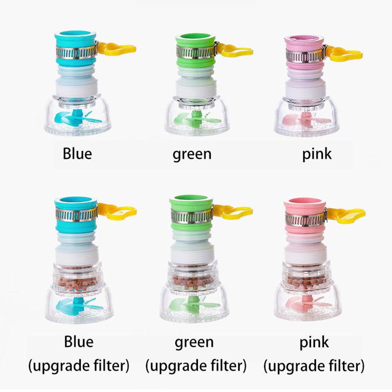 Универсальный кран для воды с вращающейся головкой очиститель воды с активированным углем