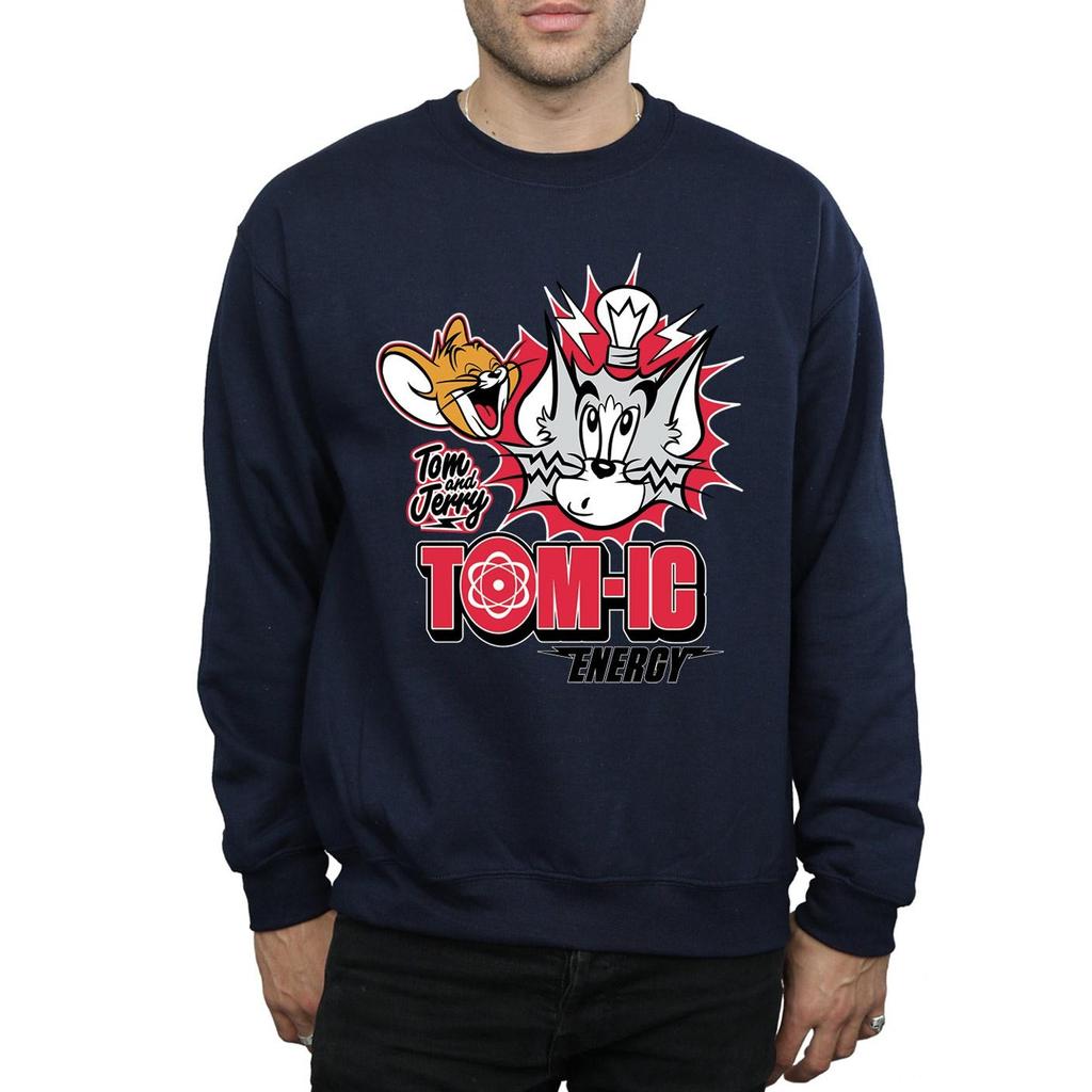 Tom And Jerry Mens Tomic Energy Sweatshirt