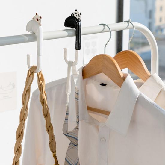 Складной крючок для хранения вещей, вешалка, прочная, выдерживающая нагрузку, компактная, портативная, многофункциональная, органайзер для хранения вещей, крючок для стола сбоку