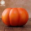 Halloween Cat Face Pumpkin Decor Resin Figurine 8.5cm Tall Home Tabletop Display Festival Party Decoration