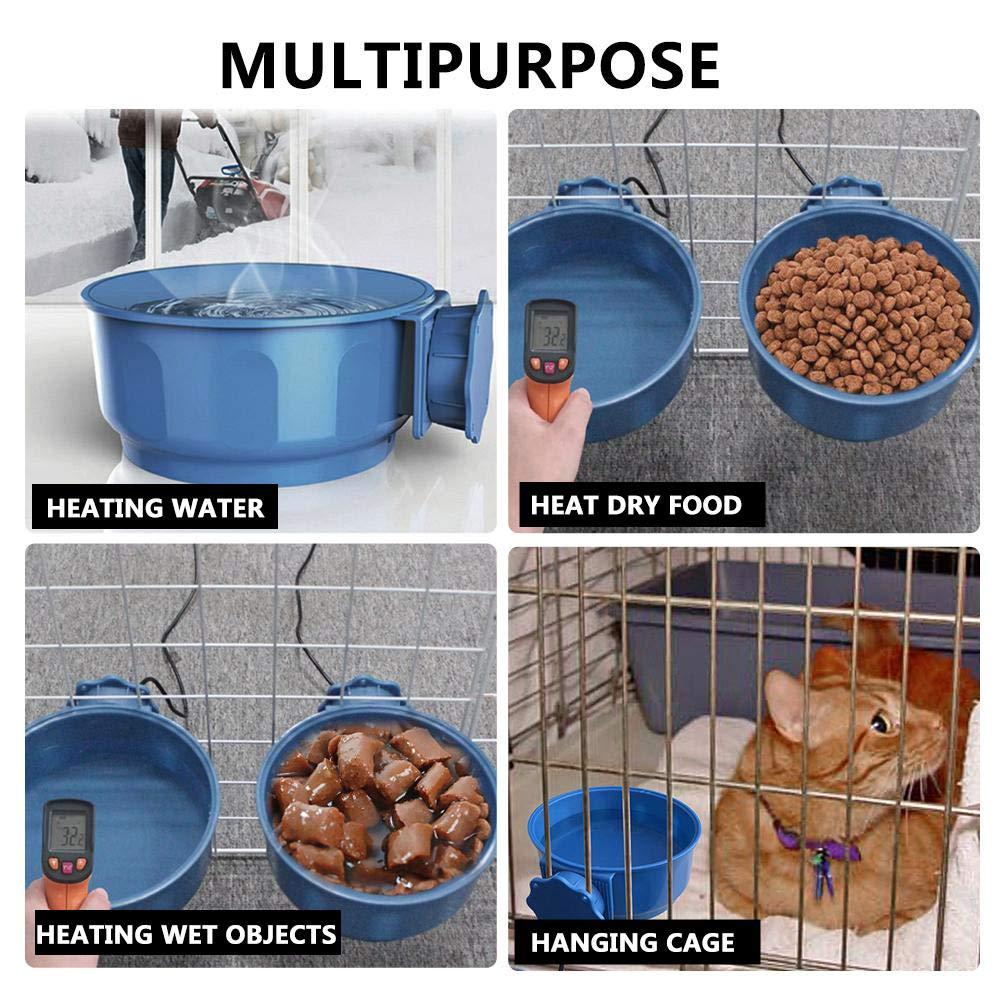 Миска с подогревом для домашних животных, автоматический нагрев при постоянной температуре, миска для корма для кошек и собак