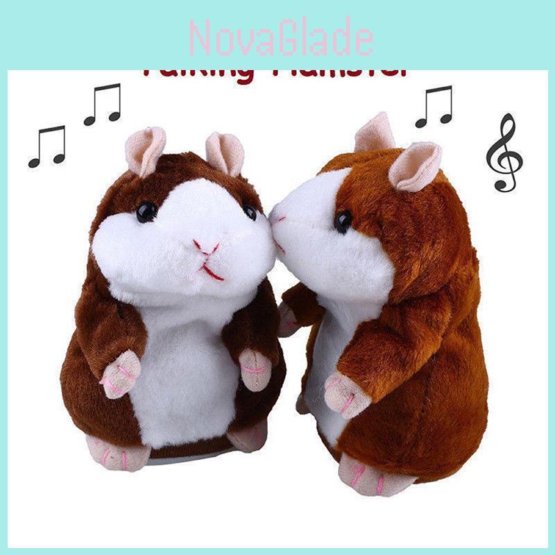 Fun Talking Hamster Toy | Mimicry Pet | Kids Gift | 15/18cm