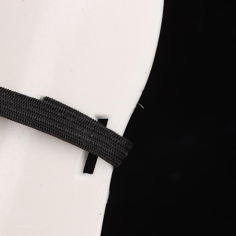 Adults Japanese Anime Black White Visible Adjustable Mask Helmet Cosplay