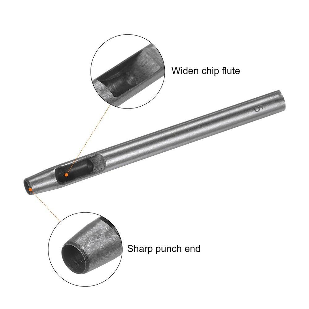 Mix Size Punch Tool Steel Hollow Cutter Puncher High Hardness Round Hole Punch  Belt