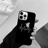 Motorcycle Heartbeat Coque Shell For iPhone 17 Air 15 16 14 13 12 Pro Max 11 Pro Max Plus Phone Case Cover