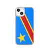 Coque Télephone Drapeau République Démocratique Du Congo - iPhone 13
