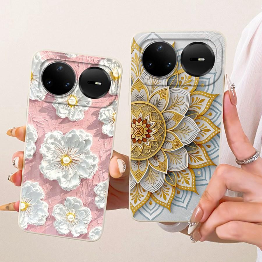 Чехол для Huawei Nova 15 Pro Capa Цветок Бабочка Корпус Телефона Huawei nova 15Pro 15 Ultra Funda Мягкий Силиконовый ТПУ Задняя Крышка