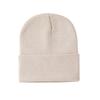 Brimless beanie big head circumference knitted hat knitted hat knitted hat black knitted hat outdoor warm hat