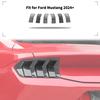 Car Tail Light Cover Taillight Decorative Stickers  For Ford Mustang 2024 Up Car Exterior Accessories, ABS Plastic