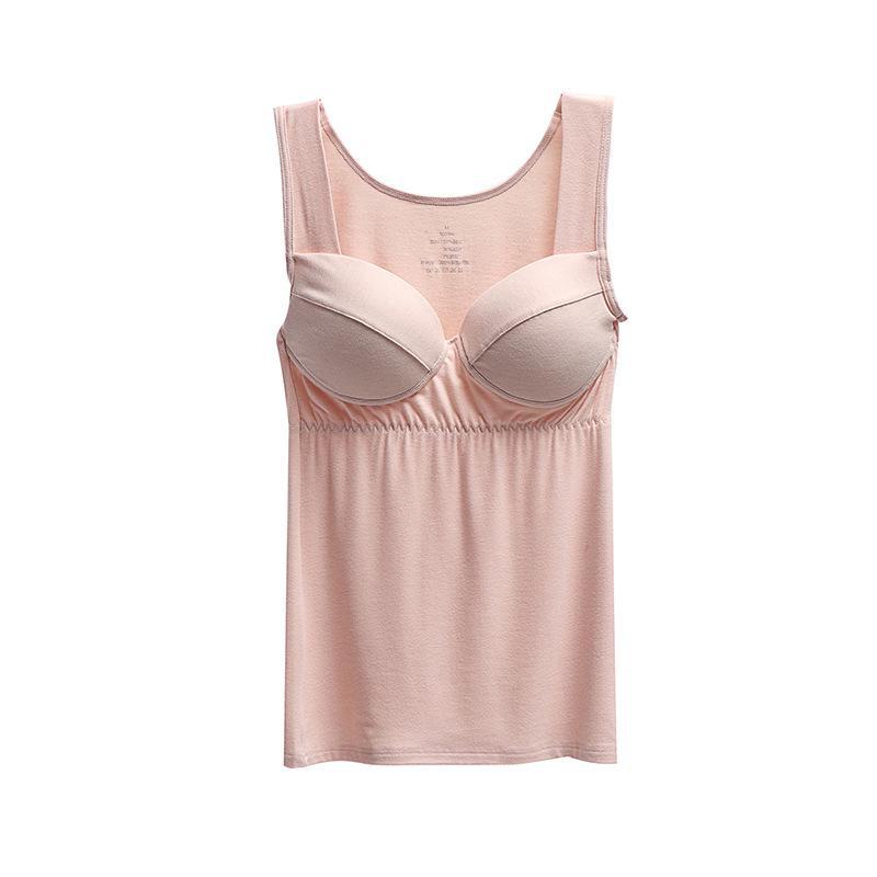 Женский термоформирующий жилет без рукавов 2024 года с защитой живота и нагрудной накладкой на осень/зиму