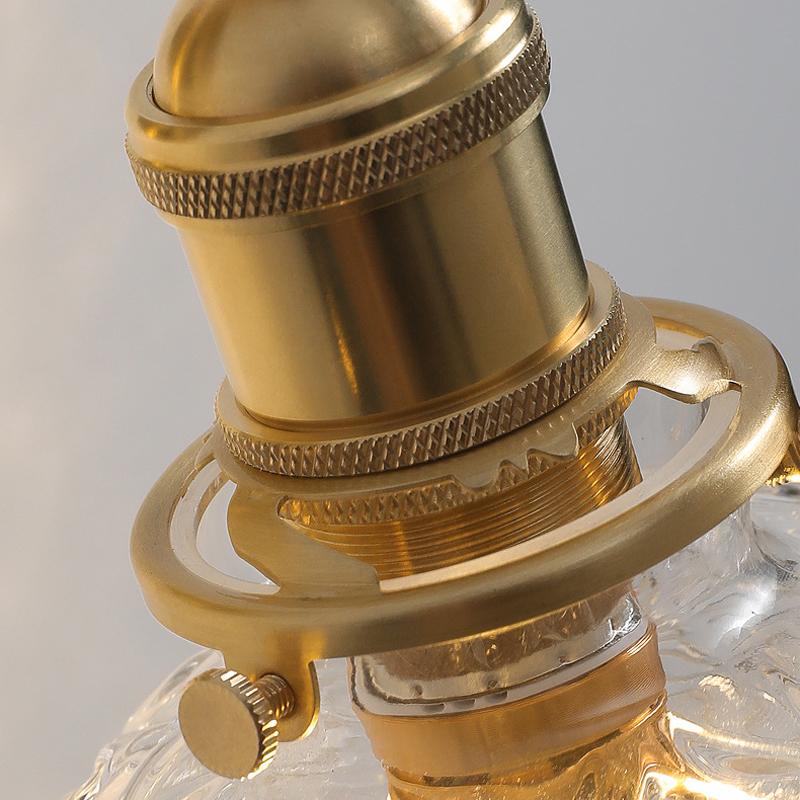 Подвесной светильник из круглого стекла в скандинавском стиле для спальни, ресторана, бара, подвесной светильник с одной головкой, для столовой, кухни, комнаты, подвесные светильники