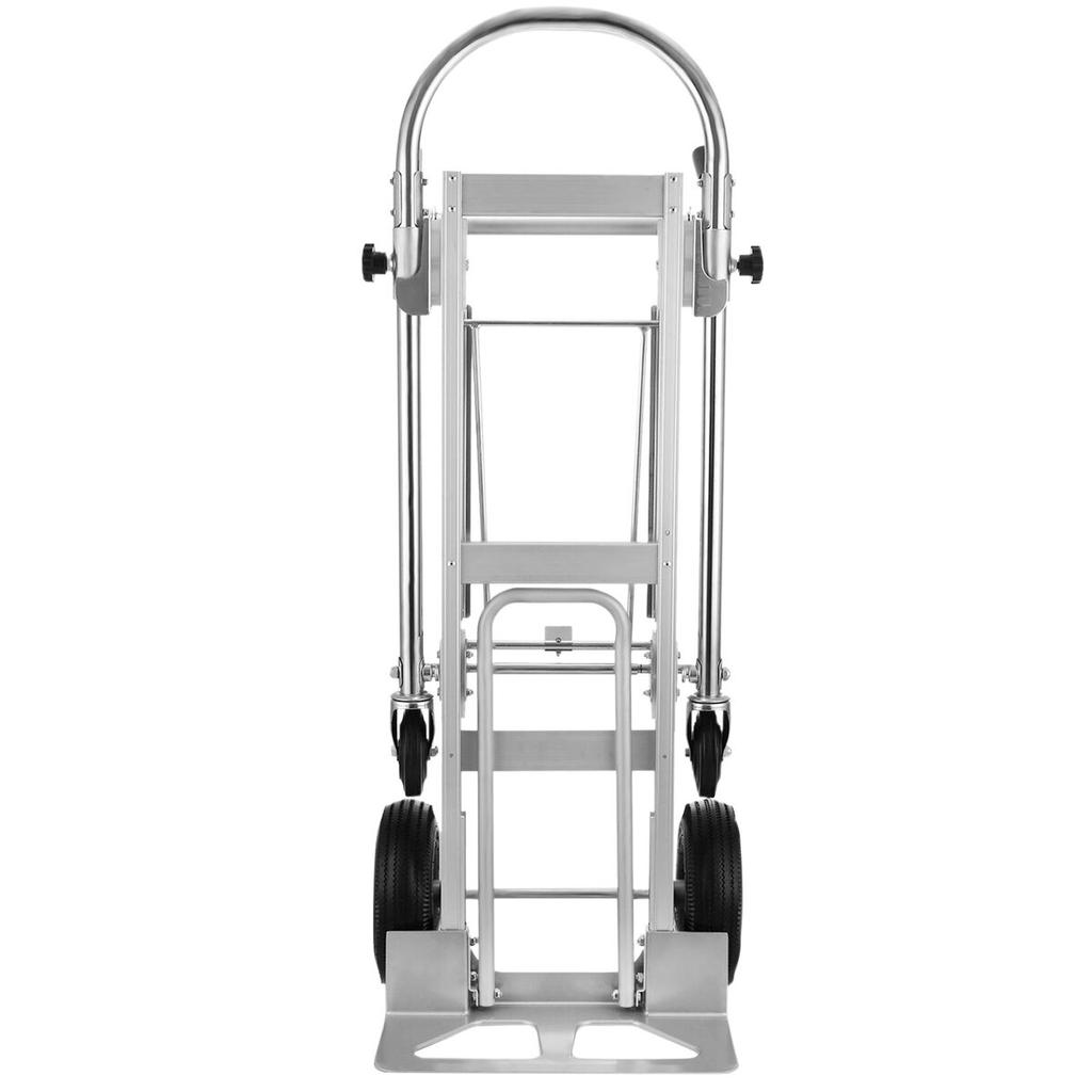3 In 1 Aluminum Folding Sack Truck Hand Trolley Cart Car Heavy Duty Foldable
