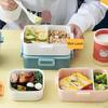 Детский ланч-бокс на 600 мл, большая емкость, отличное уплотнение для хранения продуктов питания, микроволновая печь, мультяшный ланч-бокс