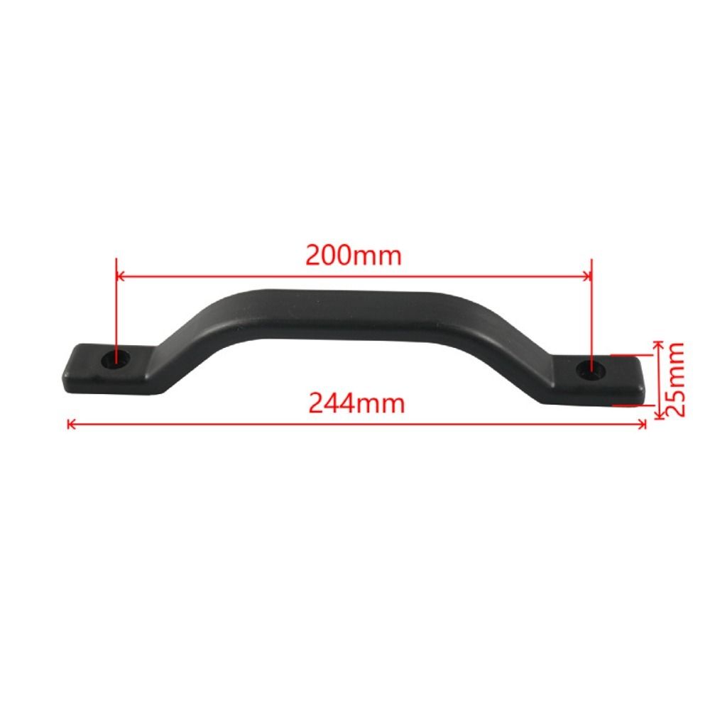 2 PCS ABS Handle Entry Door Safety Grab Rods Grab Assist Handle Antislip Handle Motorhomes