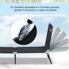 Sun Lounger, Folding Reclining, 5 Adjustable Angles, 120 kg Load, 188 x 56 x 28 cm, Black