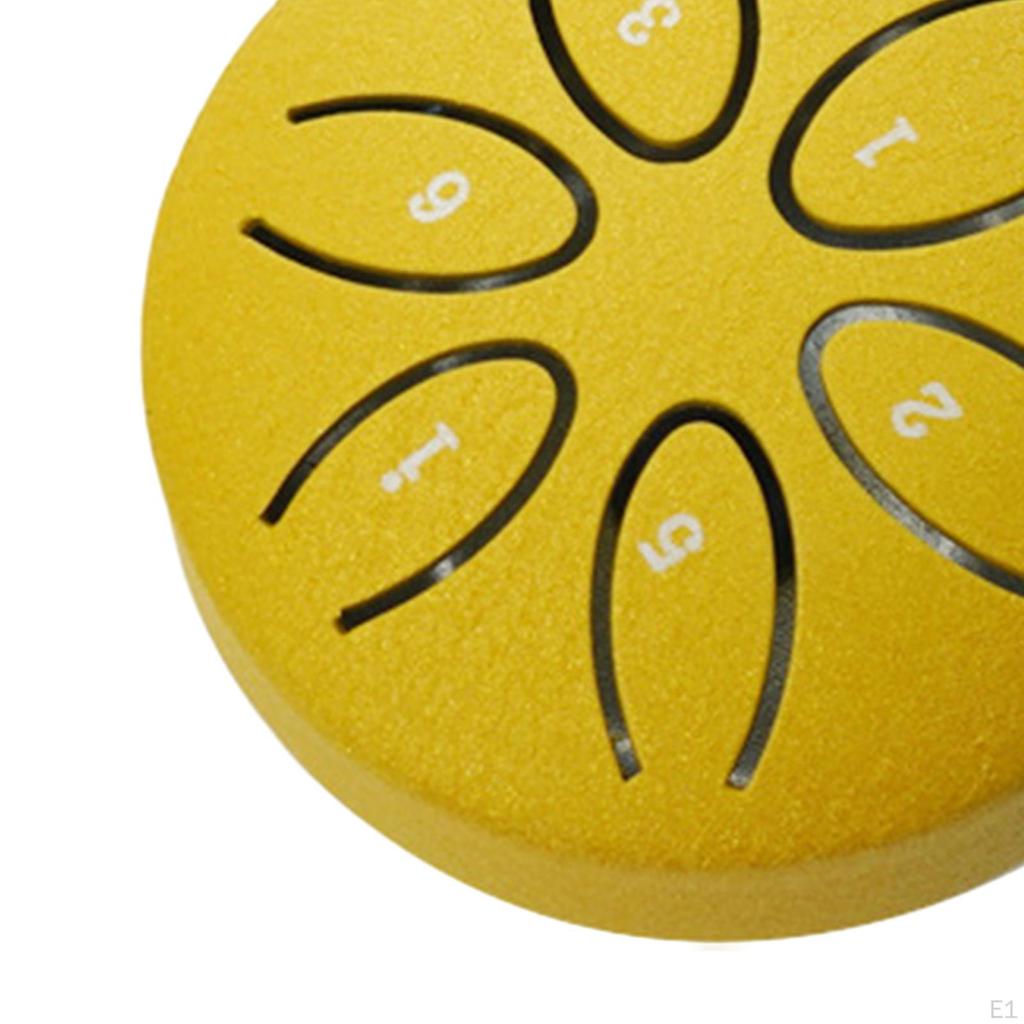 Стальной барабан 3 дюйма 6 нот эфирный ударный инструмент для концертного музыкального образования