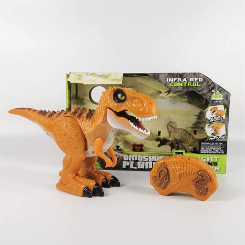 ROBOT PLAZA RC Dinosaur Toy, Roaring, Walking (Forward Only), Tyrannosaurus Rex, Perfect for Kids, Birthday Gift