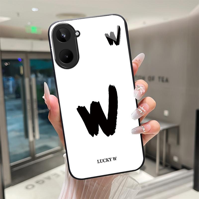 Чехол Для Realme 10 Pro Plus 4G 5G Счастливыми Буквами Задняя Крышка Capa Для Realme10 10Pro 10Pro+ Закаленное Стекло Мягкий ТПУ Защитный Fundas