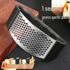 Manual Garlic Press and Mincer - Efficient Kitchen Tool for Garlic Paste and Crushing