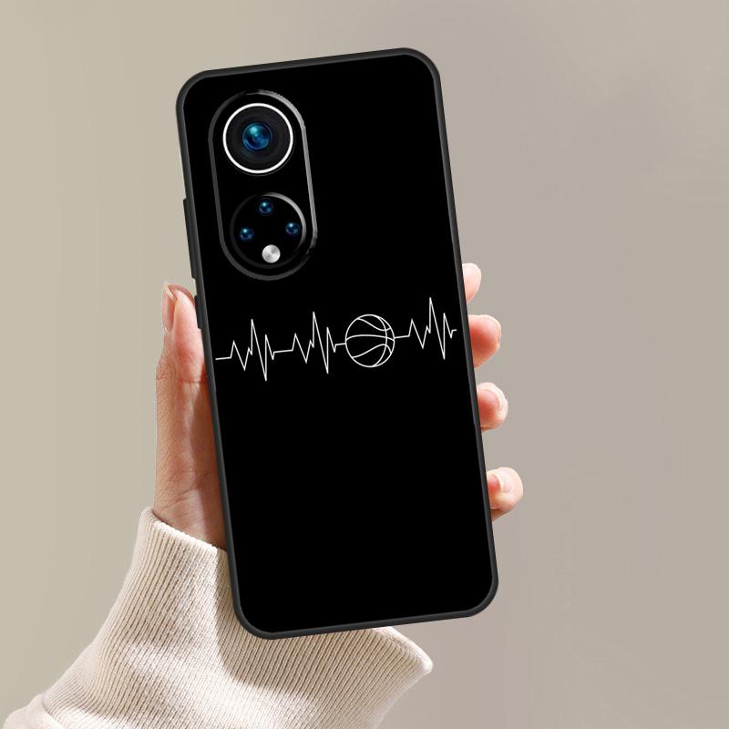 Чехол-накладка 'Сердцебиение в баскетболе' для Honor X8a X9a X7a X6a X7 X8 X9 50 70 90 Lite Honor 8X 9X Magic 5 Lite Pro