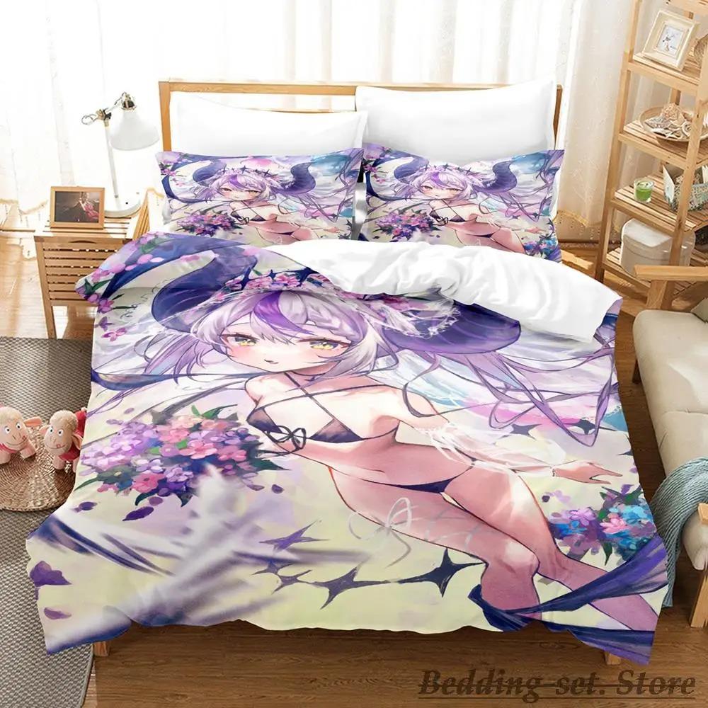 La Darknesss Постельное белье Single Twin Full Queen King Size Bed Set Adult Kid Bedroom Duvetcover Sets Anime Parure de lit Bed
