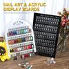 Премиальная акриловая палитра для ногтей, магнитная доска для демонстрации типсов, сравнительная цветовая карта с наклейками с номерами для нейл-салона